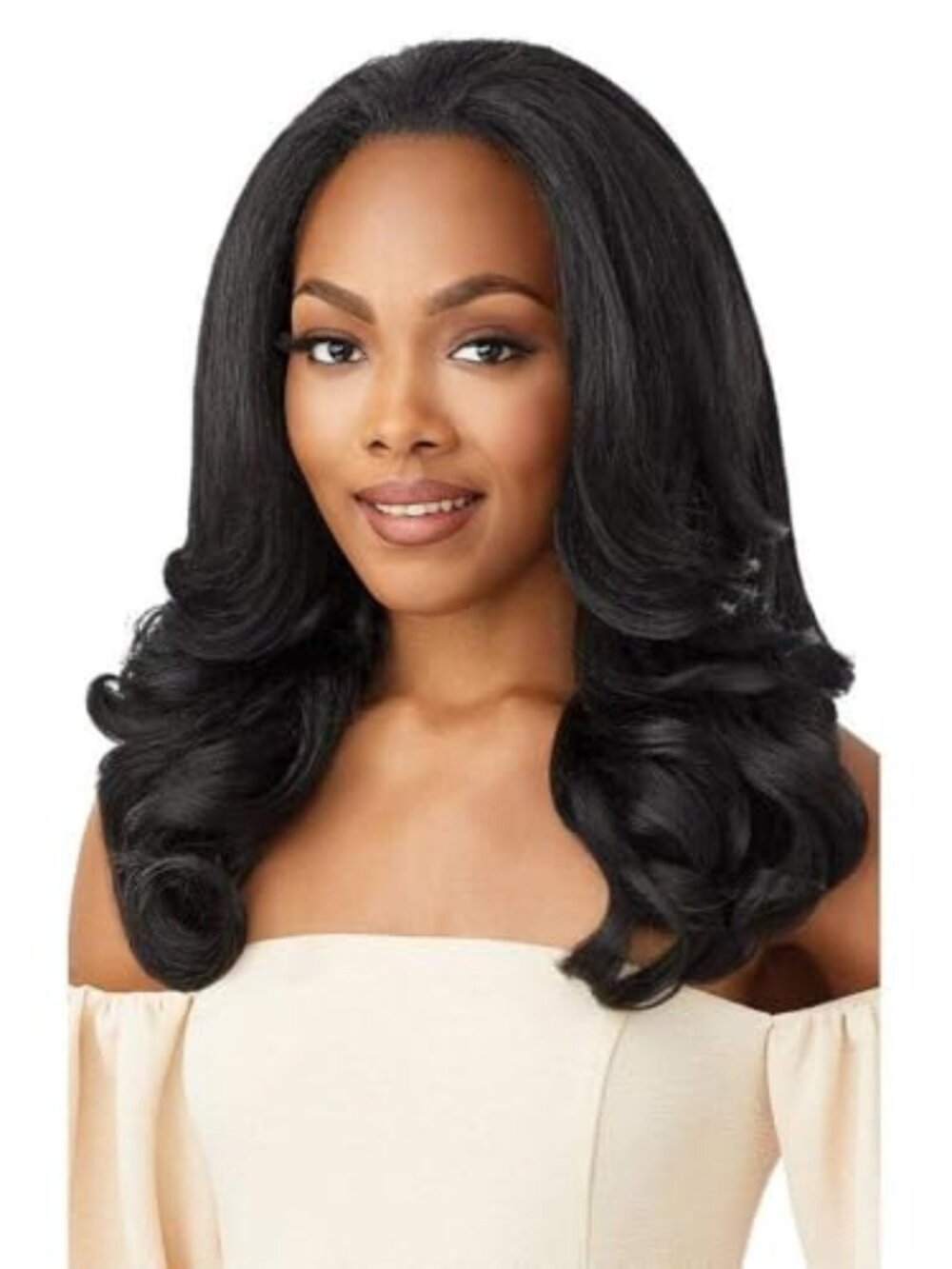 Weave Self Styled‎ in 60 Seconds Niesha Soft & Natural New Half Wig Cap